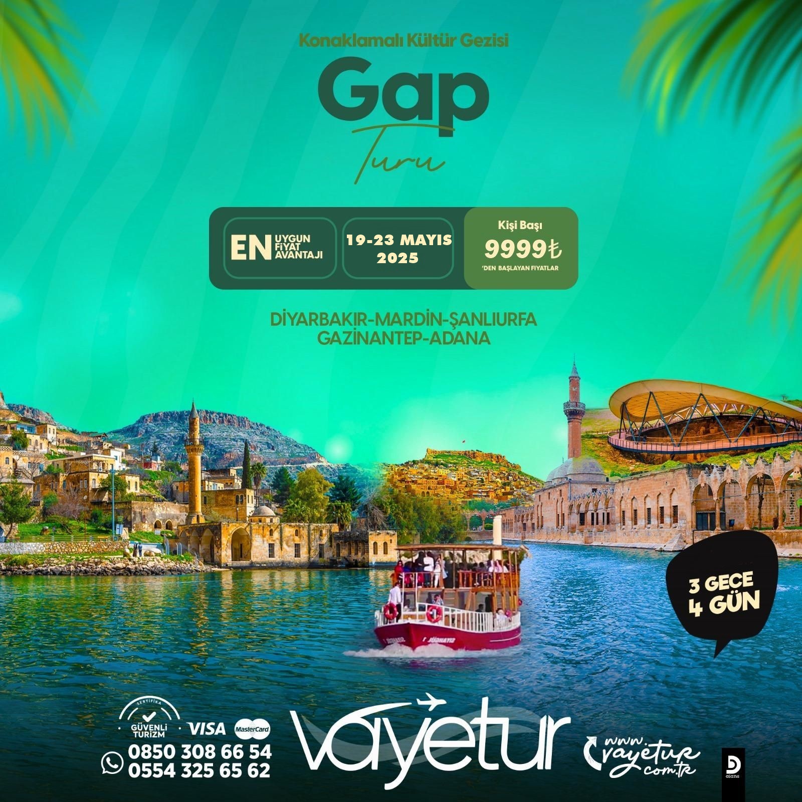 Gap TURU 3 Gece 4 Gün