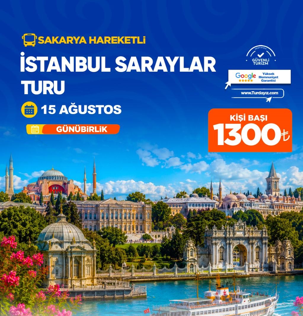 İSTANBUL SARAYLAR TURU