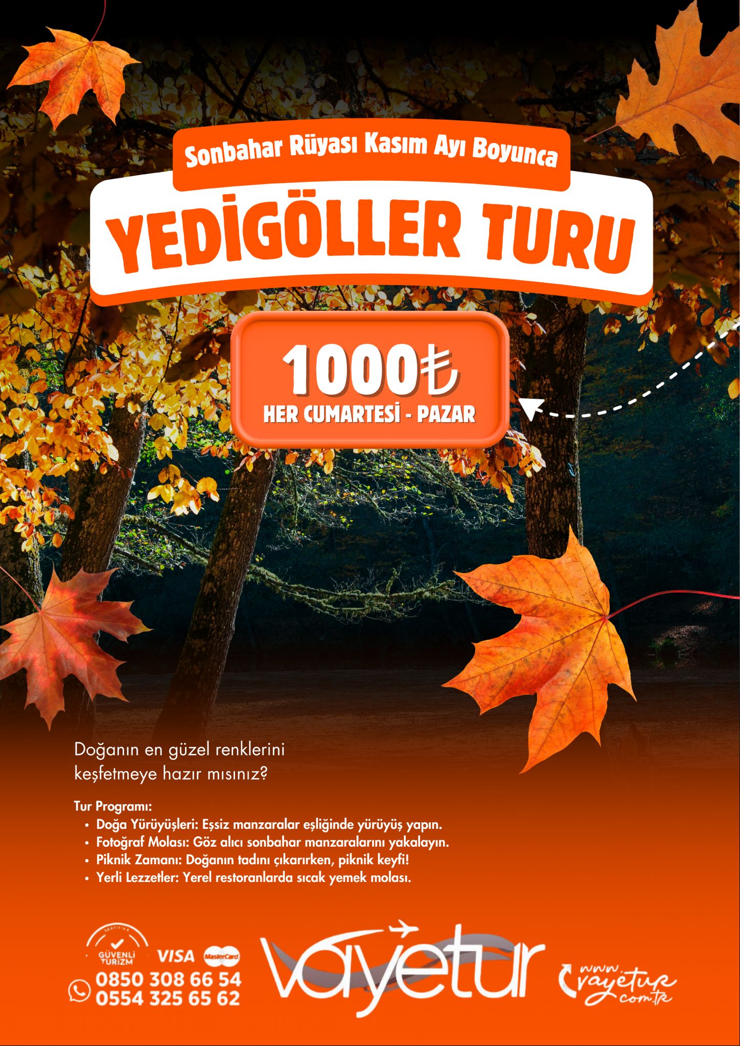 YEDİGÖLLER TURU