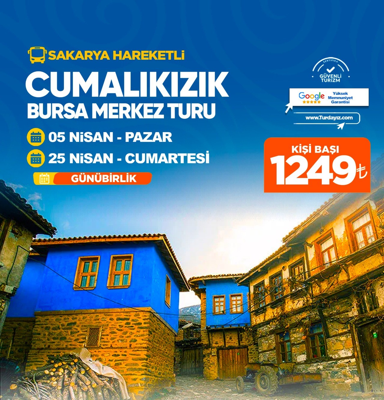 CUMALIKIZIK BURSA MERKEZ TURU