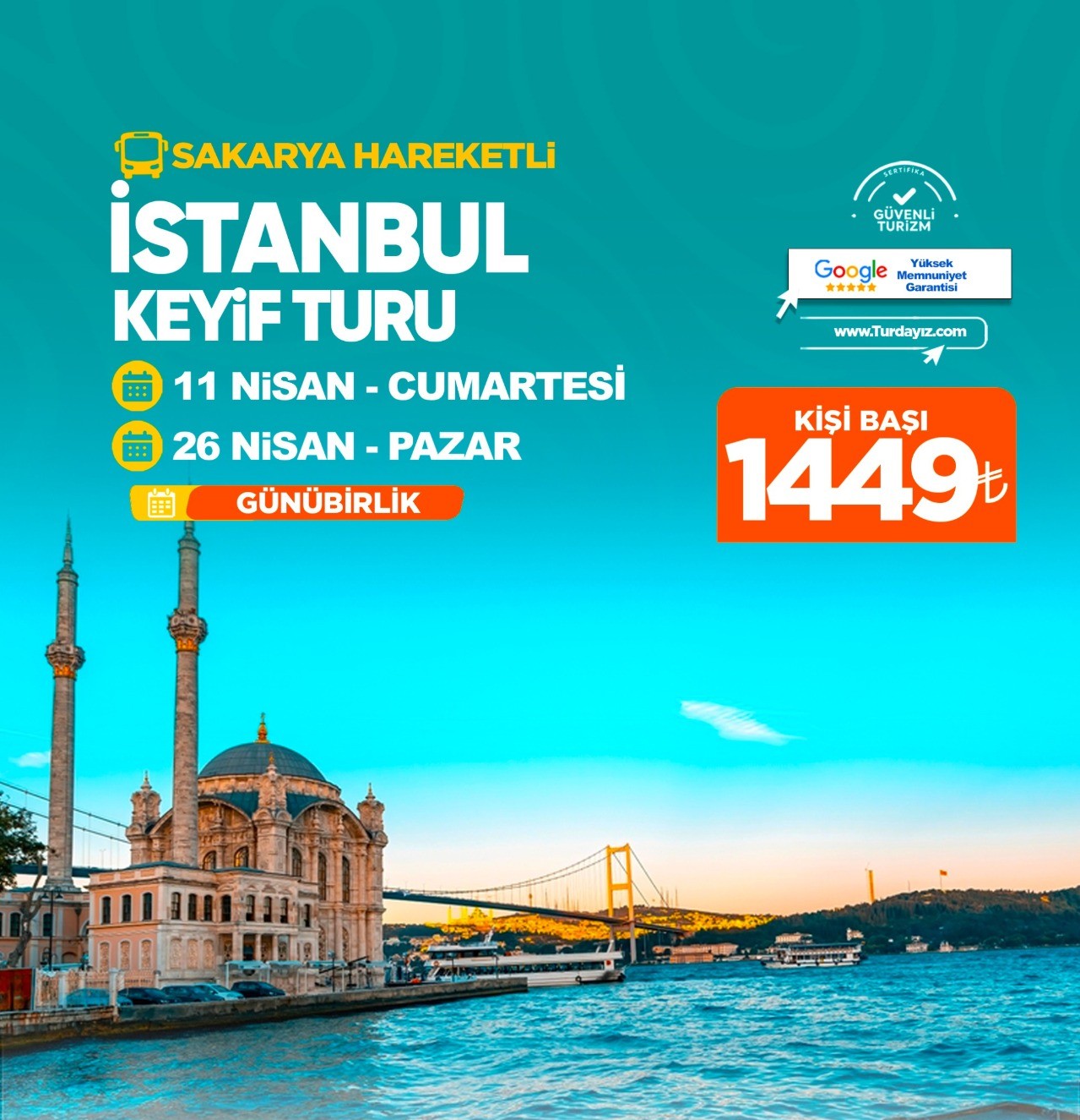 İSTANBUL KEYİF TURU