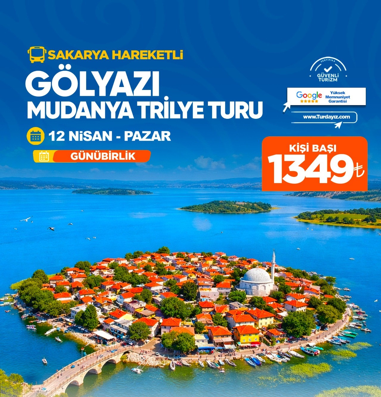 GÖLYAZI, MUDANYA TRİLYE TURU