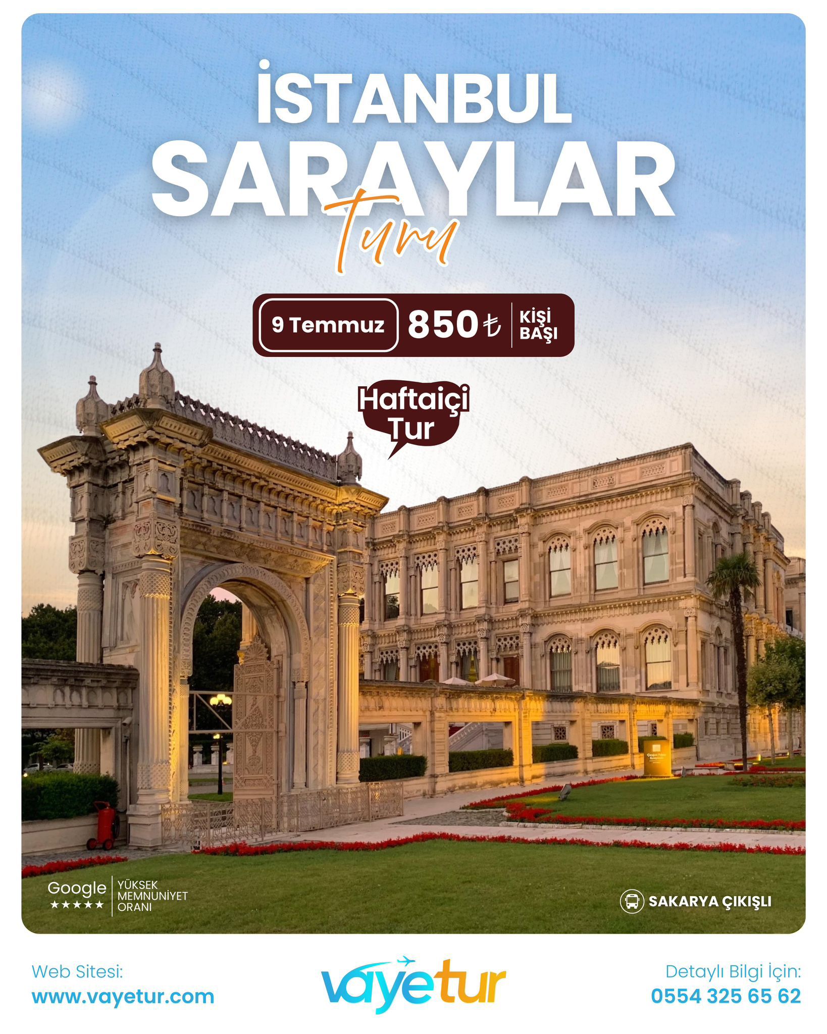 İSTANBUL SARAYLAR TURU