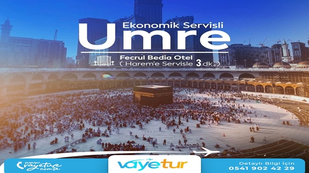 U111. Ekonomik Yakın Servisli Umre 